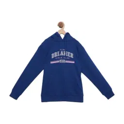 Mode by Red Tape Kids Air Force Blue Printed Hoodie-image-53