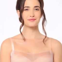 Wacoal Beige Under Wired Padded Seamless Bra-image-16