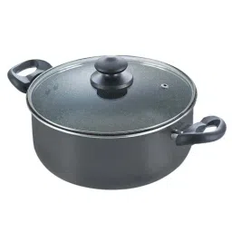 Prestige Omega Black Deluxe Granite 240 mm Sauce Pan with Lid - Set of 1-image-69
