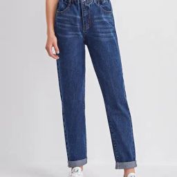 Kotty Blue Boyfriend Fit High Rise Jeans-picture-20