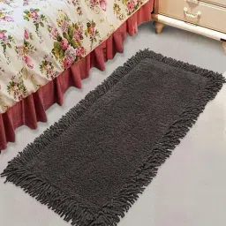 Saral Home Grey Cotton Runner - Set of 1-21