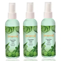 Aryanveda Cucumber Toner For Restore Nature Radiance Of Skin (Pack of 3)-12