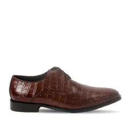 Pavers England Men's Cognac Derby Shoes-image-96