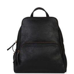Mona B Black Small Backpack-image-21