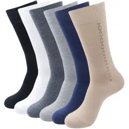 Balenzia Multicolor Free Size Socks - Pack of 6-11