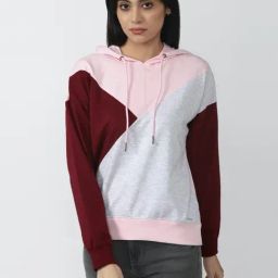 Van Heusen Multicolored Cotton Color-Block Pattern Sweatshirt-image-93