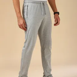 Van Heusen Grey Regular Fit Trackpants image 4
