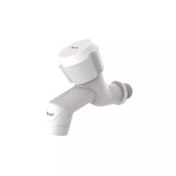 SUPREME Economy Series EVA Bib Tap Quarter Turn Plastic, White-image-58