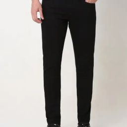 Spykar Black Slim Fit Low Rise Jeans-image-42