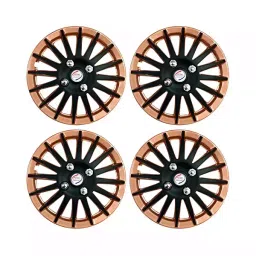 Auto Pearl Car Copper Black Wheel Cover Caps 35.56 cm (14 Inch) Press Type Fitting Compatible for Renault Pulse-image-57