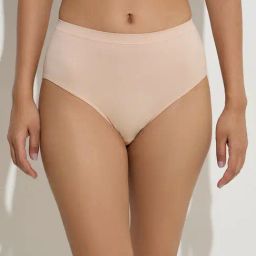 Wunderlove by Westside Beige Seam-Free Full Brief-image-60