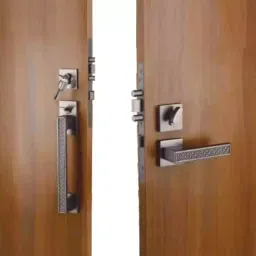 Quba Classic QX MDSL 2030 Brass ABM Finish Door Lock Set-48