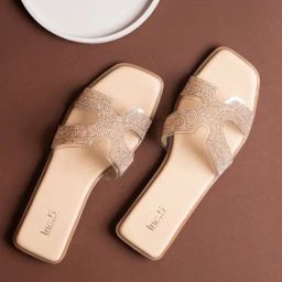 Inc.5 Women's Rose Gold Casual Sandals-image-16