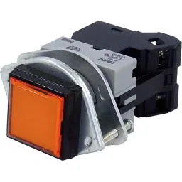 IDEC TWS Series Resin Ring LED Pilot Light Regular Shape and 25 mm Mounting Hole Dia, UPQS1B26DNA-17