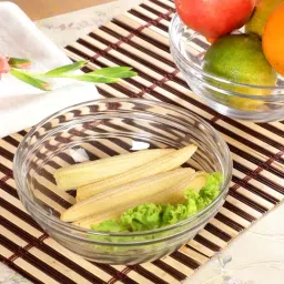 Duralex 'Lys' Transparent Glass 14 cm Stackable Bowl (0.5 L) - Set of 6 image 2