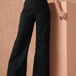 all about you Women Wide Leg High-Rise Stretchable Jeans-image-33