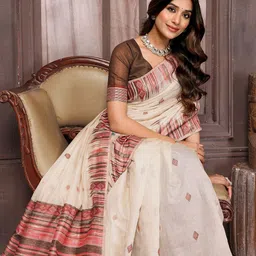 KALINI Woven Design Zari Festive Saree-18