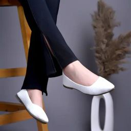 Shoetopia Women's White Flat Ballets-image-89