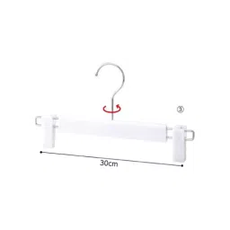 AS ONE Foam Bottom Hanger White Polystyrene Metal 31x1.5 cm, 61-195-9-6 (Pack of 100 Piece)-image-3