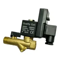 Techno ADV 15T 12.7 mm (1/2 Inch) Brass Auto Drain Valve with Timer-I and strainer image 3