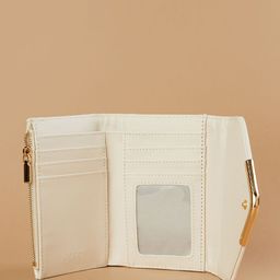 Ginger by Lifestyle Women Quilted PU Two Fold Wallet image 3