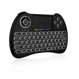 2.4G Wireless Mini Touch Keyboard with Colorful Backlight for Raspberry PI 4B/3B/3B+ image 1