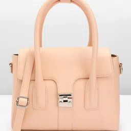 French Connection Structured Satchel Bag-4