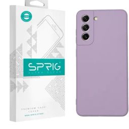 Sprig TPU Matte Back Cover for Samsung Galaxy S21 FE 5G (Purple)-image-86