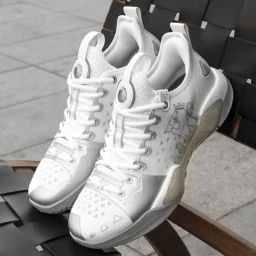 Red Tape Men's Slam Dunk Classics Grey Basketball Shoes-image-56