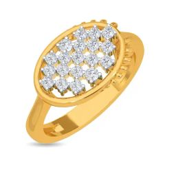 Kisna Diamond & Gold Jewellery Stan 14k (585) Diamond & Gold Ring For Women-image-45