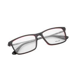 Police VPLD08K55P95FR Black Rectangular Eye Frames For Men image 5