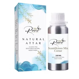 THE RUPAWAT Perfumery House Scentillcious Mix Corner Natural & Alcohol Free Attar - 100ml-image-29