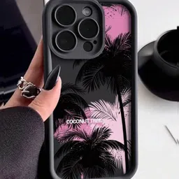 CASE CREATION Tropical Printed iPhone 16 Pro Bumper Case Mobile Accessories-23