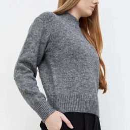 Code by Lifestyle Grey Self Pattern Sweater image 3