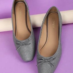 Ginger by Lifestyle Women's Grey Flat Ballets-image-94