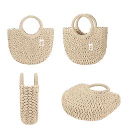 NFI essentials Textured Straw Wicker Sling Bag image 3