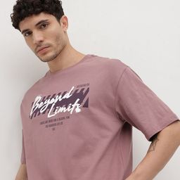 The Roadster Life Co. Printed Pure Cotton Relaxed Fit T-shirt-picture-46