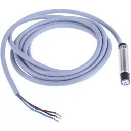 RS PRO Inductive Barrel-Style Proximity Sensor M12x1 8 mm Detection PNP 10-30 V DC, 208156 image 2