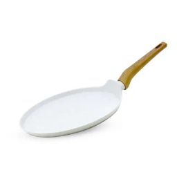 Bergner Naturally White Forged Aluminium 28 cm Induction Bottom Dosa Tawa-image-33