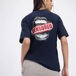 glitchez Graphic Flex Printed Oversized T-shirt-image-32