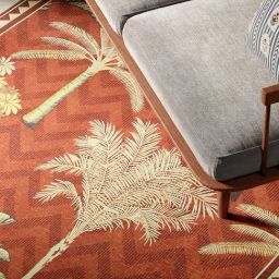 India Circus By Krshna Mehta Multi Chenille Printed Rugs and Dhurries-26