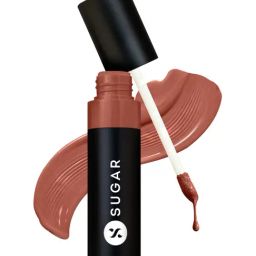 SUGAR Cosmetics Partner In Shine Transferproof Lip Gloss 01 Cinnamon Champagne - 3 ml-2