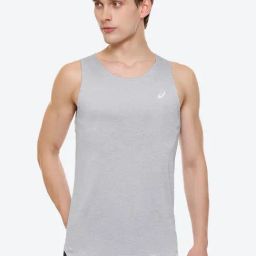 Asics Grey Regular Fit Sports Tank-image-19
