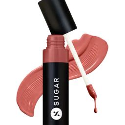 SUGAR Cosmetics Partner In Shine Transferproof Lip Gloss 04 Salmon Sake - 3 ml-17