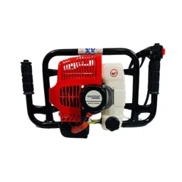 Nosimon Quality Petrol Engine Earth Auger 52CC with 4 inch and 8 inch Drill Bit RK205-52CC_4-8-13