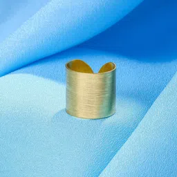 DressBerry Gold Plated Adjustable Finger Ring-84