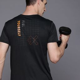 HRX by Hrithik Roshan Printed Rapid-Dry Training T-shirt-image-51