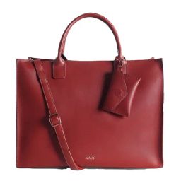 Kazo Maroon Large Tote-image-8