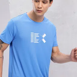HRX by Hrithik Roshan Rapid-Dry Printed Running T-shirt-image-91