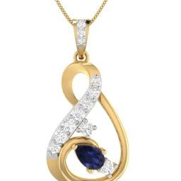 PC Jeweller Neer 22 kt Gold Pendant without Chain-picture-18